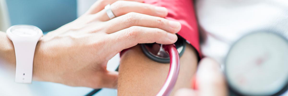 Blutdruck und Herzfrequenz  Kontrolle